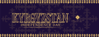 Kyrgyzstan National Celebration Facebook Cover Image Preview