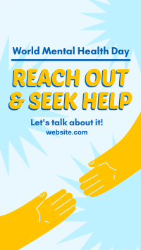 Reach Out and Seek Help Instagram Reel Design