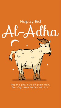 Eid Al Adha Goat Facebook Story