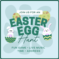 Egg-citing Easter Instagram Post Design