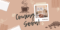 Polaroid Cafe Coming Soon Twitter Post