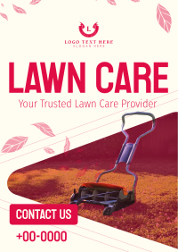 Professional Lawn Care Flyer