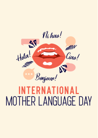 Language Day Greeting Flyer