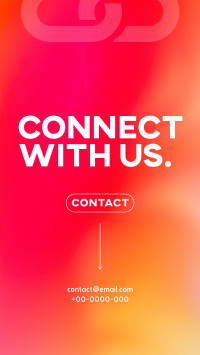 Connect With Us Modern Facebook Story Design