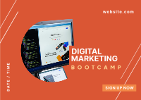 Digital Marketing Bootcamp Postcard