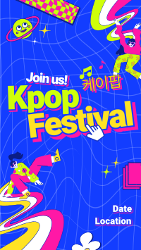 Trendy K-pop Festival TikTok Video