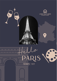 Paris Holiday Travel  Flyer