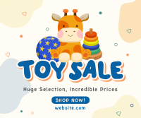 Toy Store Sale Facebook Post