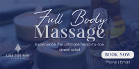 Full Body Massage Twitter Post