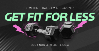 Gym Membership Discount Facebook Ad