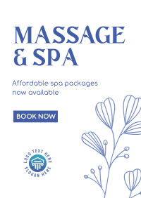 Special Massage Flyer