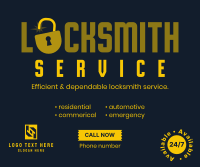 Locksmith Facebook Post example 3