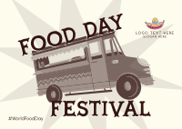 Food Truck Fest Postcard