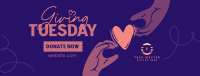 Give back this Giving Tuesday Facebook Cover Image Preview