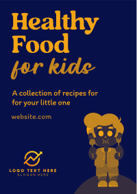 Healthy Recipes for Kids Flyer Design