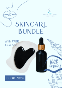 Organic Skincare Bundle Poster