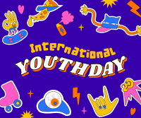 Youth Day Stickers Facebook Post