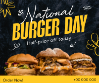 National Burger Day Facebook Post