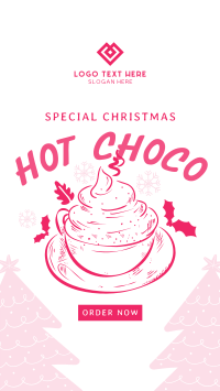 Christmas Hot Choco Instagram Story