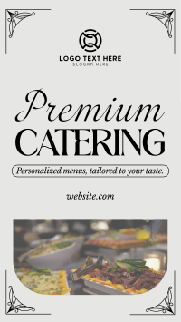 Premium Catering Instagram Story