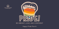 Say Pride Celebration Twitter Post