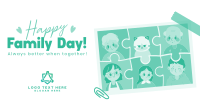 Adorable Day of Families Animation