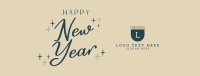 New Year Greeting Facebook Cover Image Preview