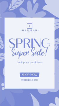 Spring Has Sprung Sale Instagram Story