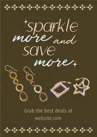 Jewelry Promo Sale Poster