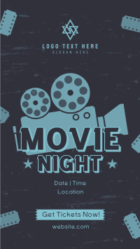 Movie Night Tickets TikTok Video