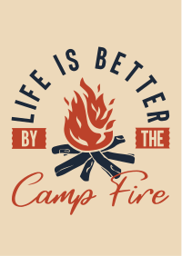 Camp Fire Flyer