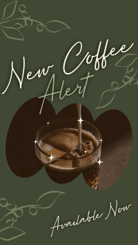 Brand New Coffee Flavor Facebook Story