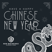 Majestic Chinese New Year Instagram Post Image Preview