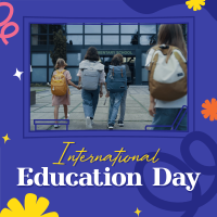 Education Day Celebration Instagram Post Image Preview