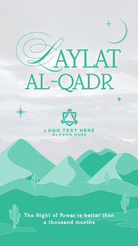 Laylat al-Qadr Desert TikTok Video