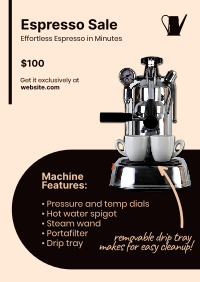 Espresso Machine Poster