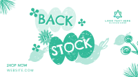 Textured Restock Announcement Animation