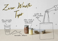 Zero Waste Tips Postcard