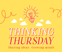 Thinking Thursday Ideas Facebook Post