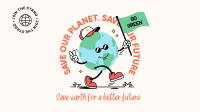 World Environment Day Mascot Zoom Background