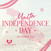 Joyous Malta Independence Instagram Post