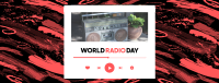 World Radio Day Facebook Cover example 3