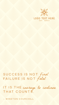 Failure Isn't Fatal Facebook Story