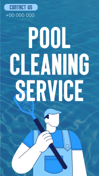 Let Me Clean that Pool Facebook Story