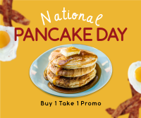 Pancake Facebook Post example 1