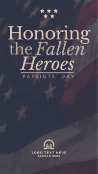 Honoring Fallen Soldiers Video