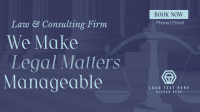 Making Legal Matters Manageable Video