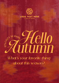 Autumn Favorite Season Flyer