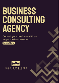 Business Consultant Flyer