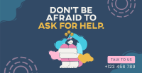 Ask for Help Facebook Ad